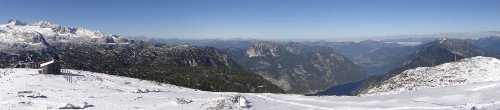 Vyhlídka z Krippenstein