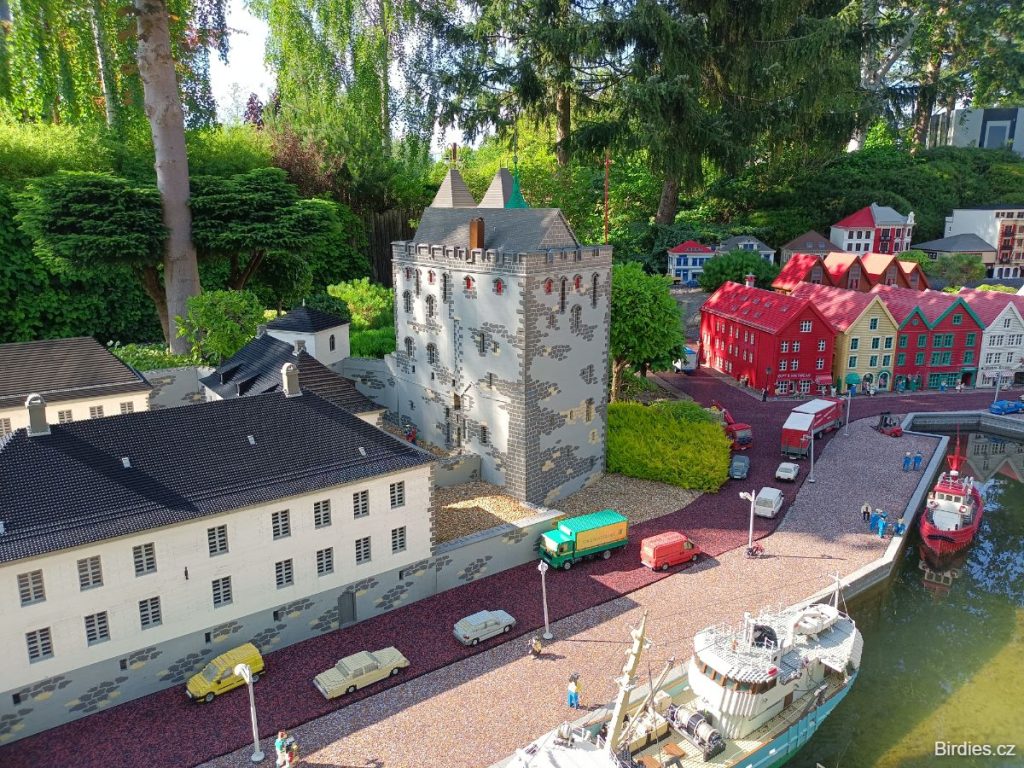 Legoland Dánsko - Miniland hrad
